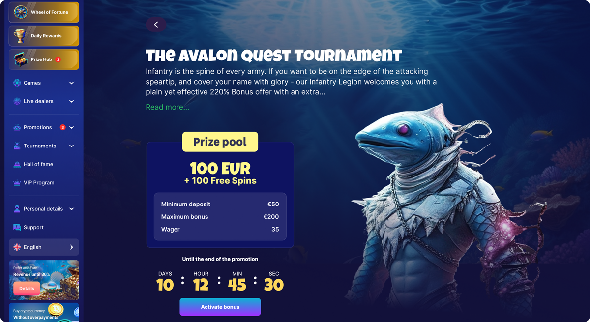 Triton Slots kaszinó
